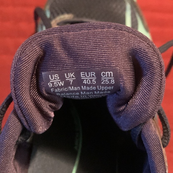 Super cute teal, navy & white 9.5 W Ryka walking shoes in excellent condition - Picture 5 of 11